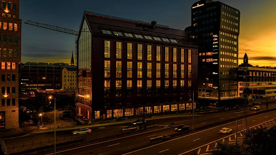 Habitat 7 building in Goteborg A