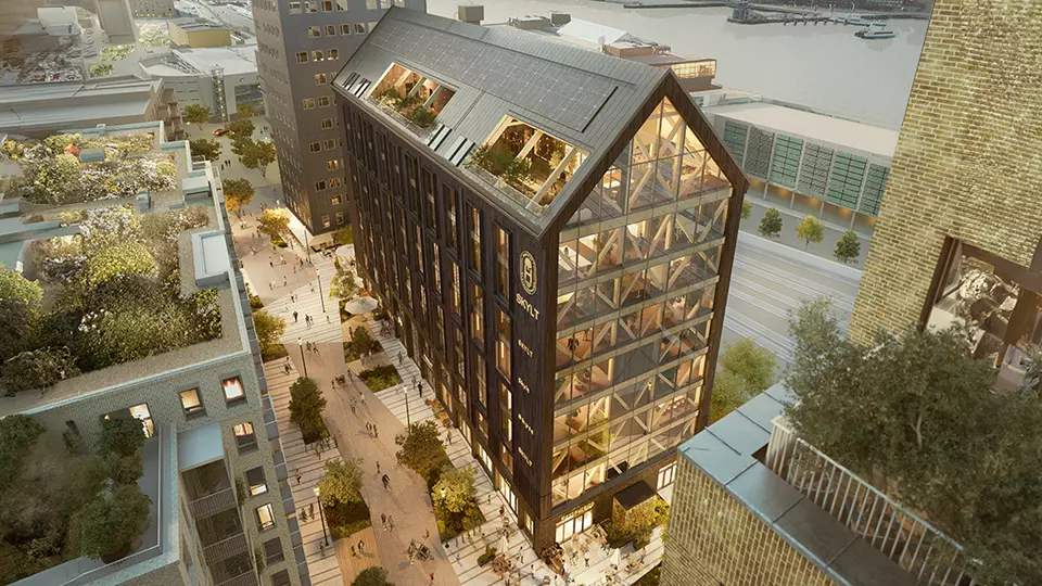 Habitat 7 building in Goteborg